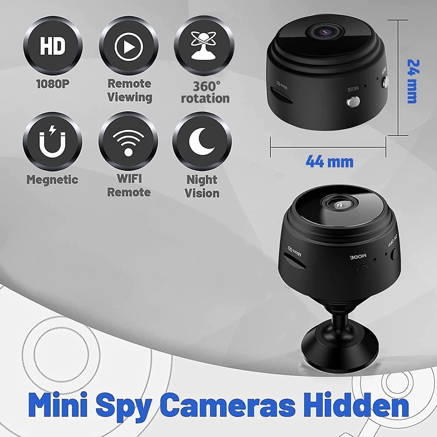 Rechargable HD Mini Security Camera