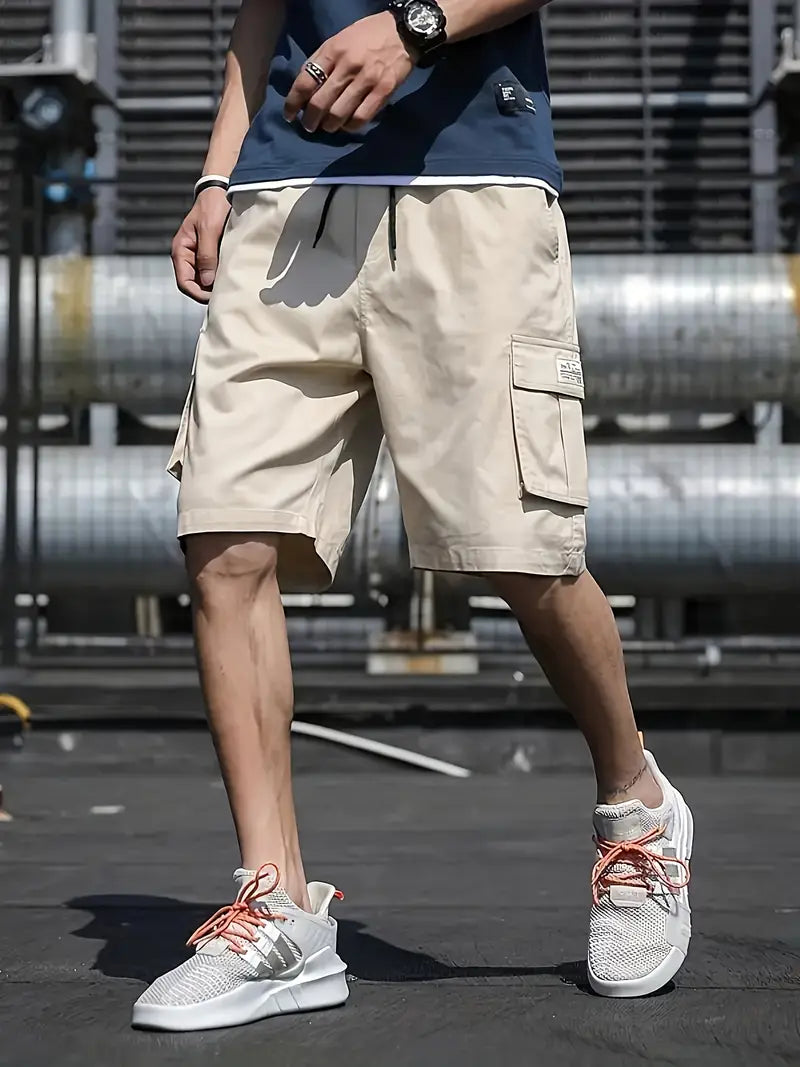 Stylish Cotton Cargo Shorts Pack of 3