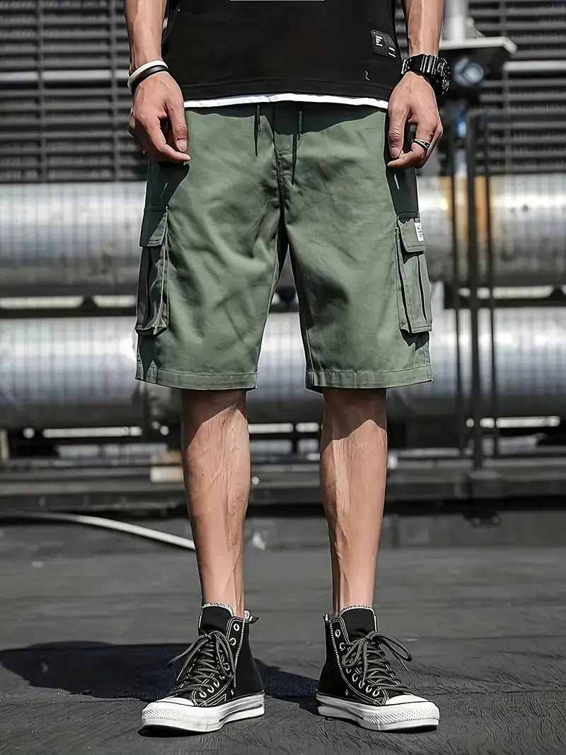 Stylish Cotton Cargo Shorts Pack of 3