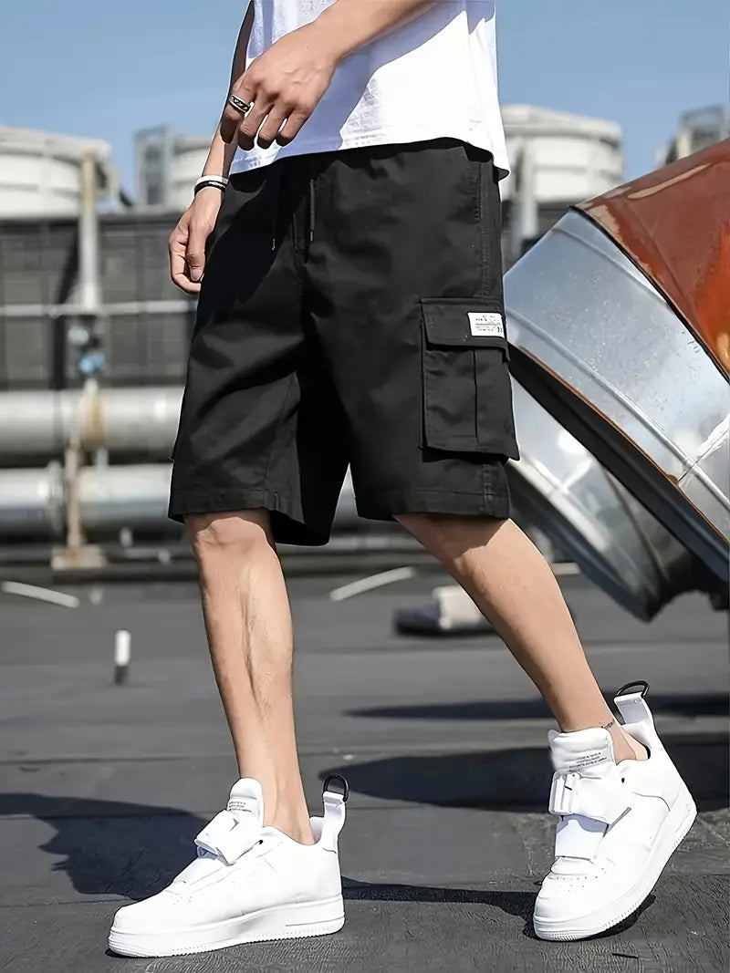 Stylish Cotton Cargo Shorts Pack of 3